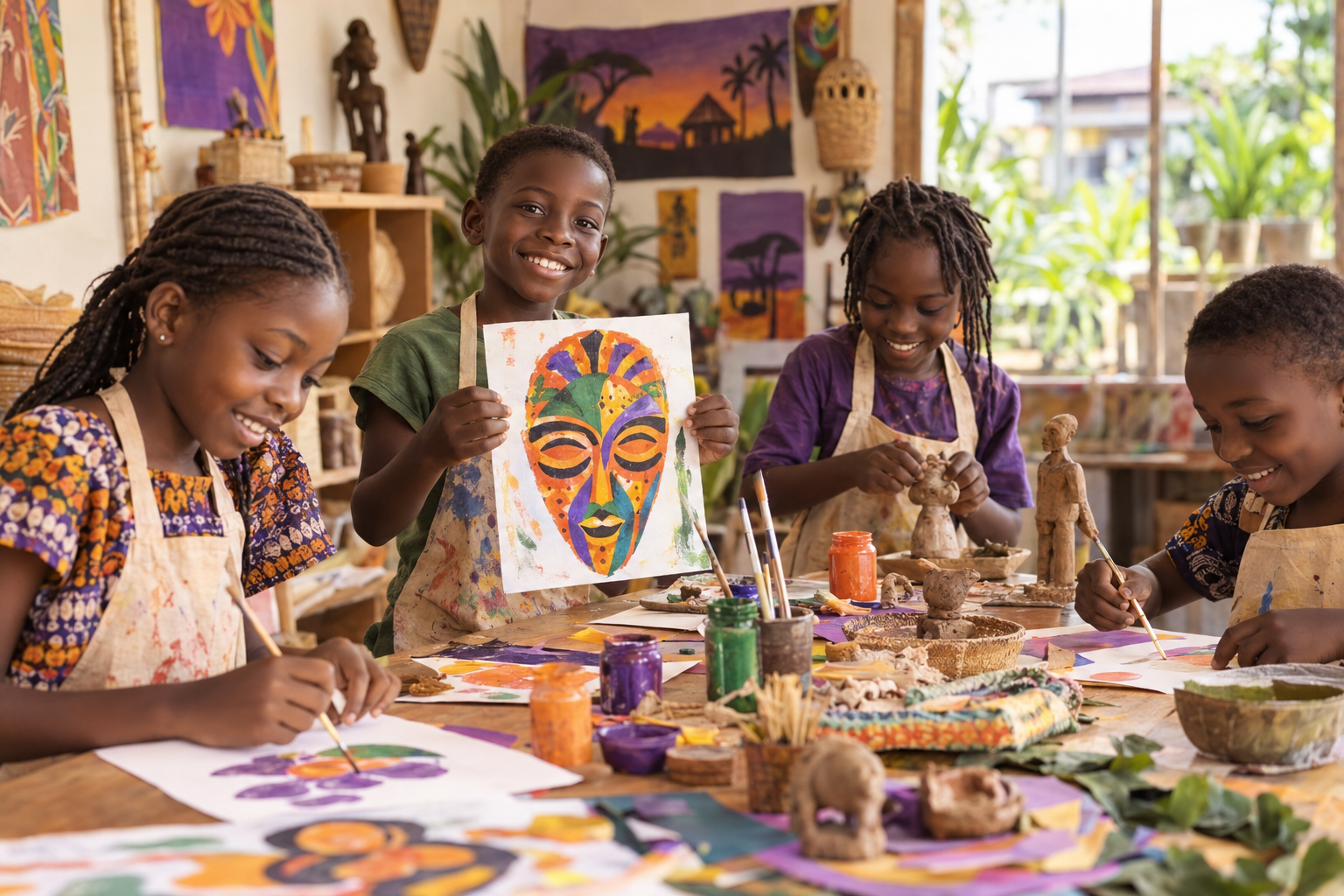 Atelier d’arts plastiques BIHIRANI